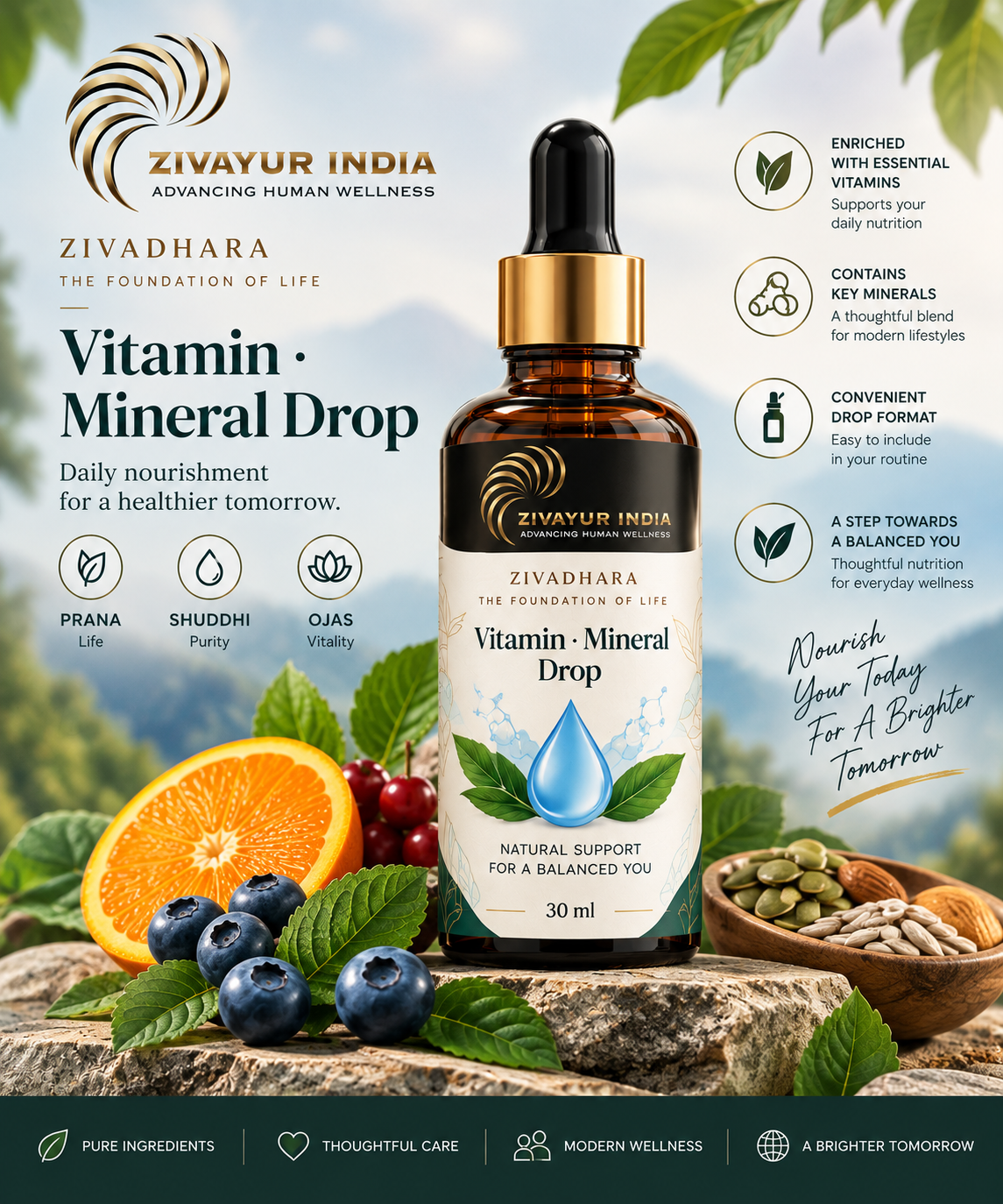 Zivadhara Vitamin Mineral Drop